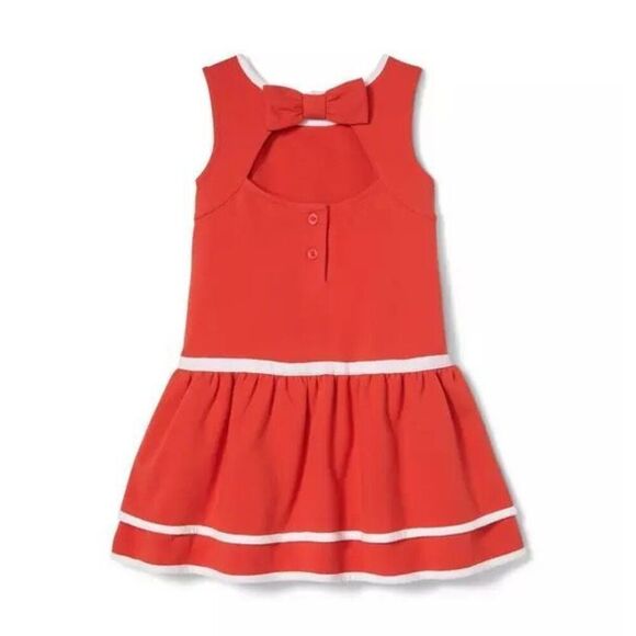 Janie And Jack Dropwaist Poppy Dress Size 4T - Picture 2 of 8